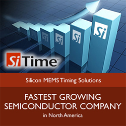 SiTime ist the Fastest-Growing Semiconductor Company in North America