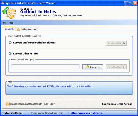 Tool To Convert MS Outlook To Lotus Notes Famous In Govt. And Non-Govt Sectors