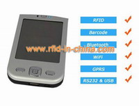 PDA-based Mobile RFID Reader with wireless data transfer functions