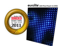 Eurolite-s Pixel Panel awarded “Light-Tool of the year”