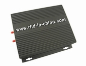 UHF RFID Reader with double antennas optimized for long distance applications