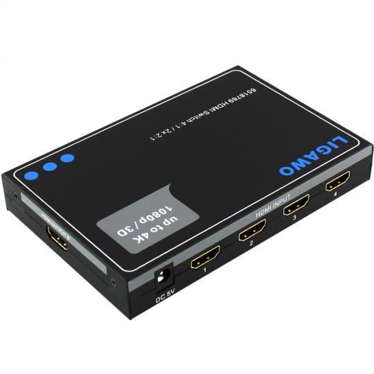 Ligawo presented a new HDMI Switch 4: 2 / 2x 2: 1 manual