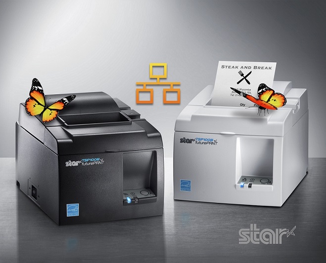 New, feature-rich TSP143III LAN Ethernet printer from Star Micronics offers High Print Speed, Digital Receipting and all Accessories in the Box