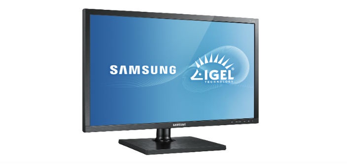 IGEL Technology Powers Samsung Electronics’ TC-L Series Thin Client Displays