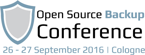 The last available tickets for the Open Source Backup Conference