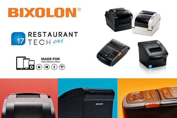 Discover the Latest in Hospitality Printing Innovation with BIXOLON at Restaurant Technology Live 2017