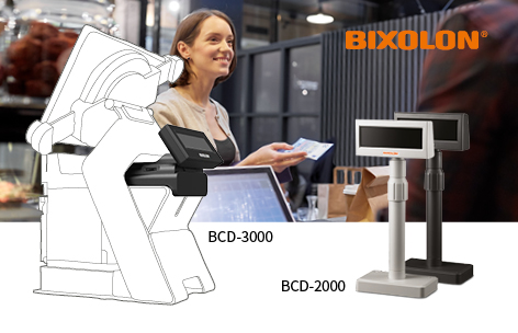 BIXOLON Launches Next Generation, User Focused Customer Displays