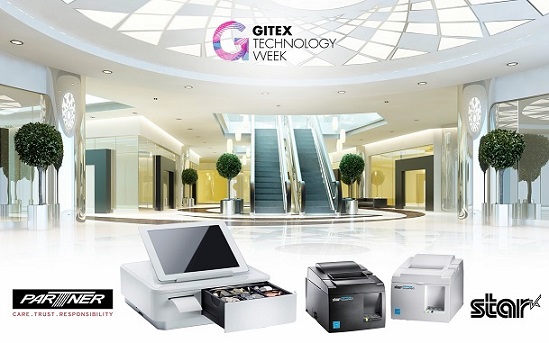 Partner Tech demonstrates pioneering POS solutions from Star Micronics at Gitex Technology Week 2017