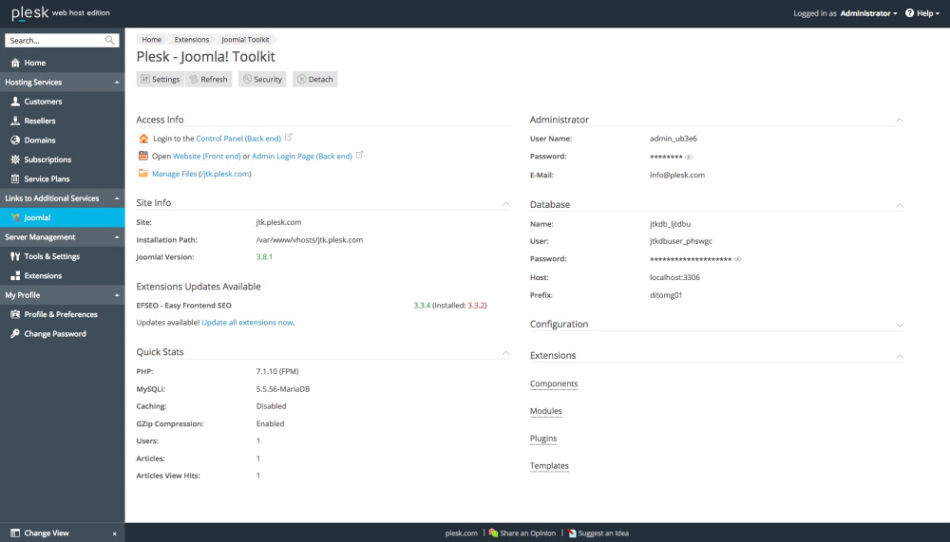 Announcing Plesk Joomla! Toolkit at Joomla! World Conference