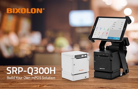 BIXOLON adds the SRP-Q300H B-gate Solution to its Dynamic mPOS Line-Up